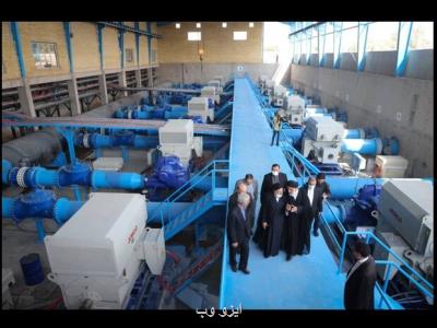 افتتاح بزرگترین طرح آبرسانی کشور