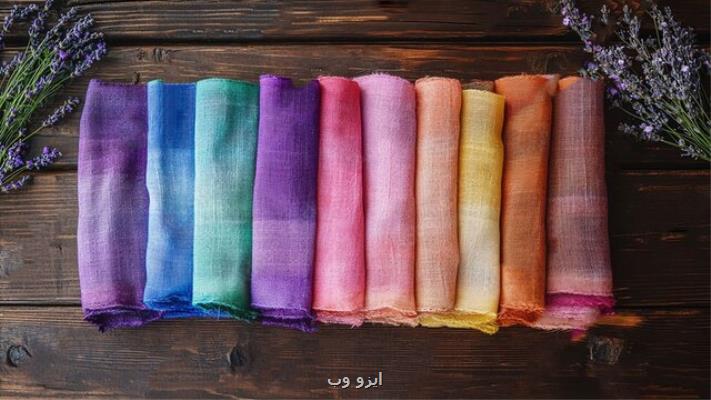 رنگ آمیزی پایدار و باکیفیت پارچه با رنگ هایی که رنگ نیستند!