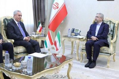 موانع توسعه همكاریهای ایران و تاجیكستان باید رفع گردد
